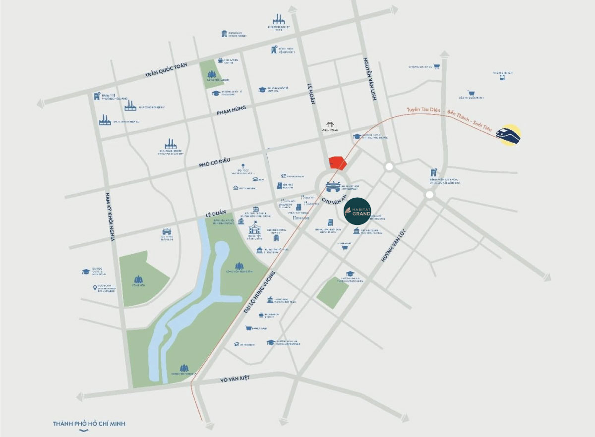 vị trí habita grand